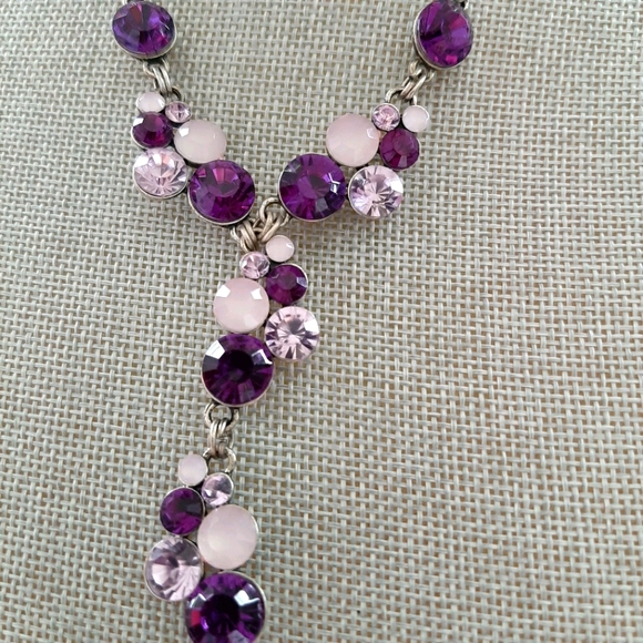 Classy Sparkly Multi -Colored Jewelry Set - Picture 3 of 7